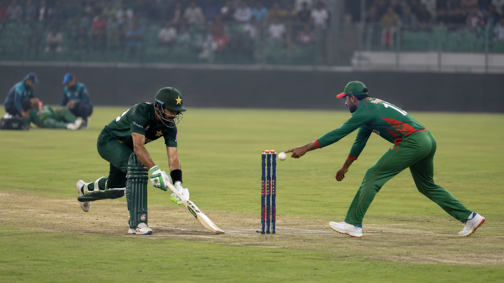 Pakistan Ran Ran Pakistan levels series amid controversial run-out and player injury in ...